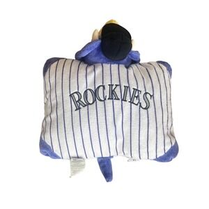 Denver‎ Rockies Mascot Dinger Pillow Pet Plush Baseball MLB Pillow Rest Sleep
